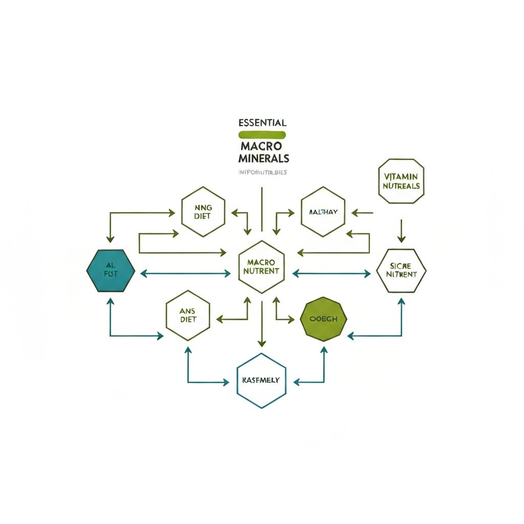 Tápanyagok infografika